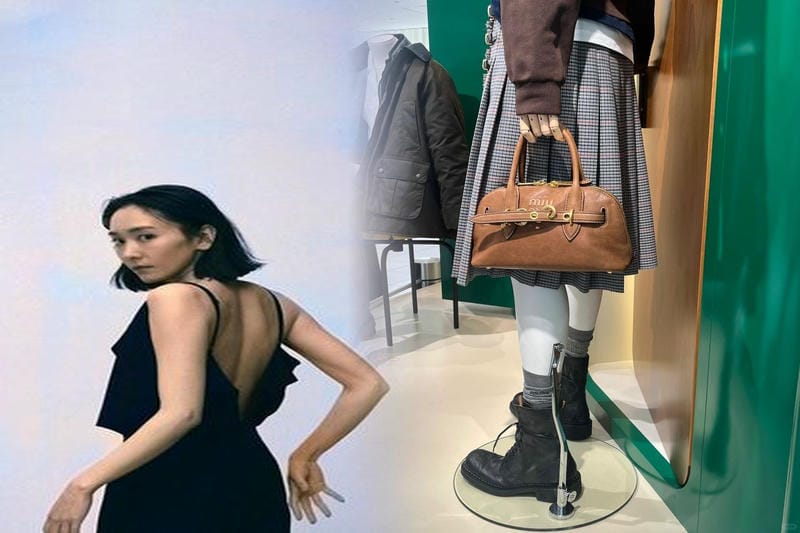 「ミュウミュウ」がエムエムパリスとコラボ　新ロゴのバッグなど発売