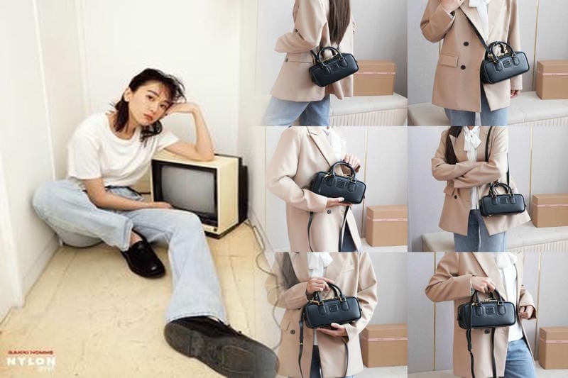 ミュウミュウの新作バッグ、サイドリボンのヴィンテージ風レザーバッグ＆エンボスロゴショルダー