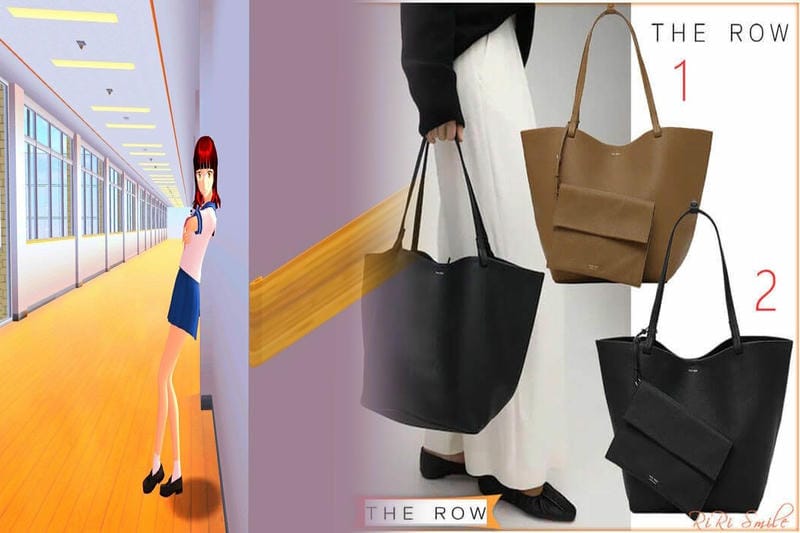 The Row Duplex Shoulder Bag：シンプルなエレガンス