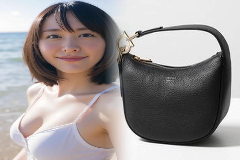 マークジェイコブス バッグ 白 フリル