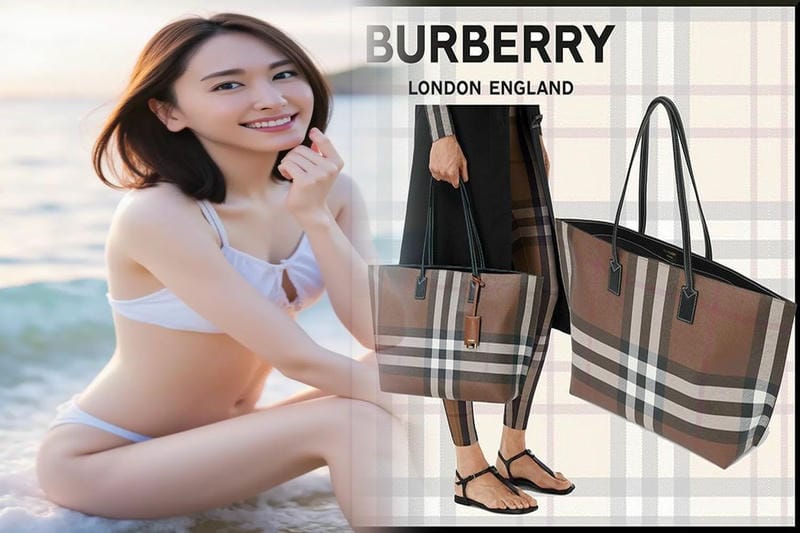 バーバリー バッグ トート