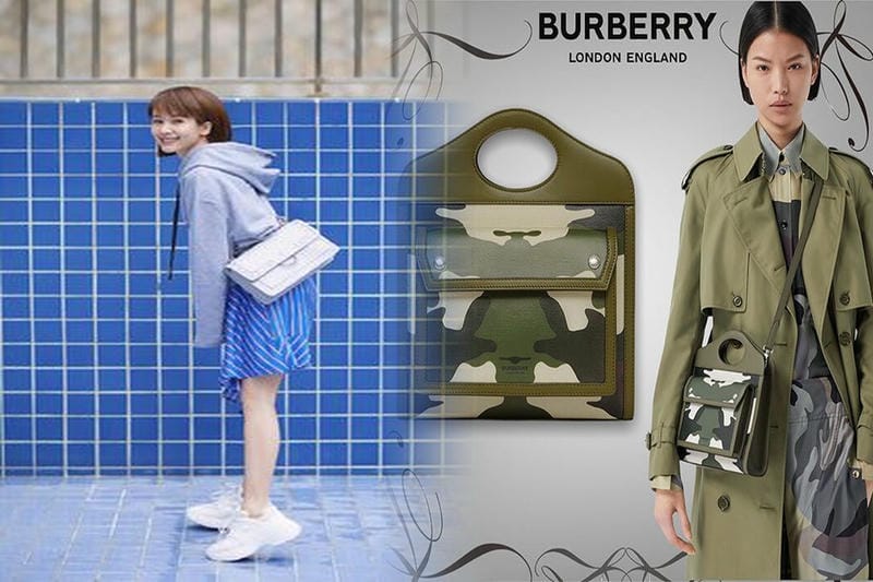 バーバリー モノグラム トート バッグ