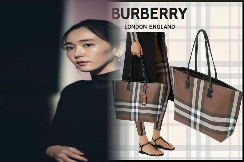 バーバリー ブルー レーベル デニム バッグ