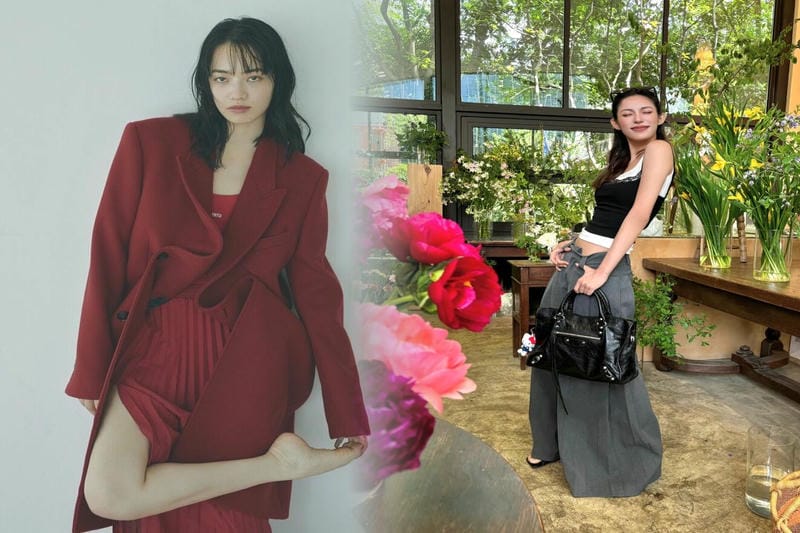 巾着バッグが可愛い！バレンシアガでカジュアルもおしゃれに格上げ