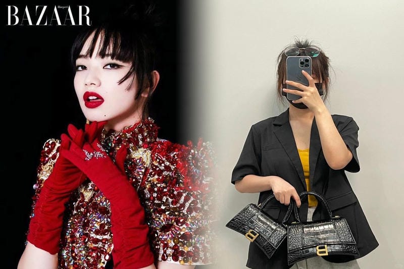 バレンシアガ レザー トート バッグ