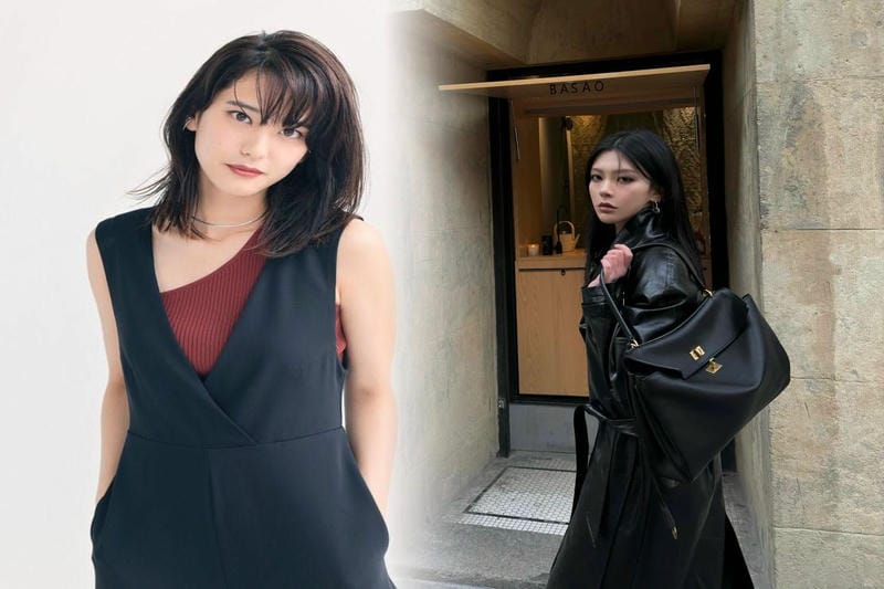 白バレンシアガバッグで爽やかに！おすすめの春コーデ