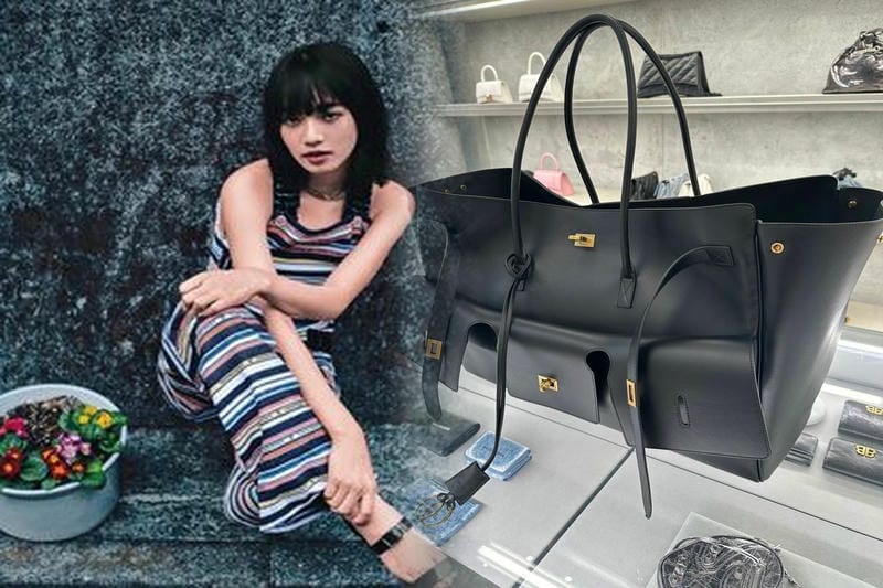 BALENCIAGA ショッピング フォンホルダーバッグ