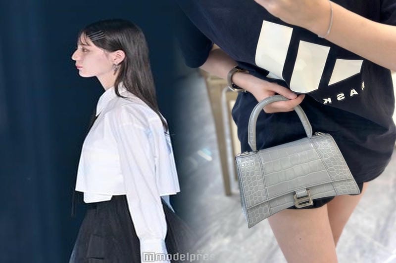 バレンシアガ 339933 AQ38N NAVY CABAS S トートバッグ 1081