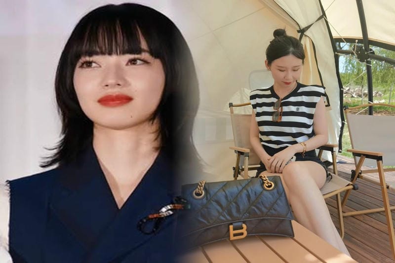 ∞∞ BALENCIAGA ∞∞ Navy ポシェットM☆BLK