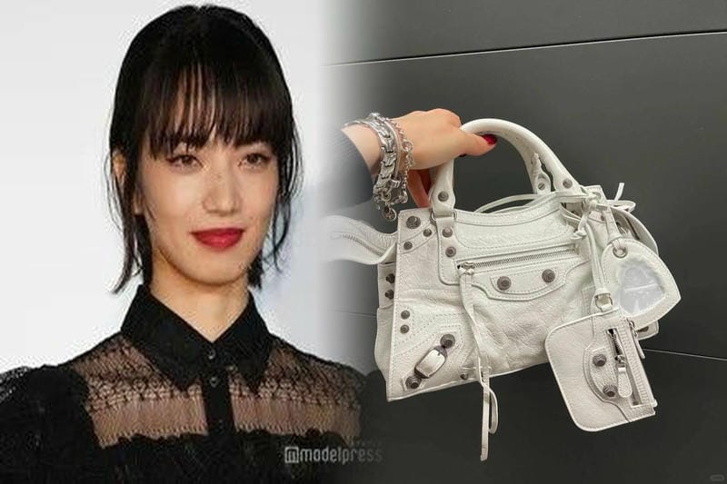 ∞∞BALENCIAGA∞∞ NAVY CABASキャンバストート S☆ポーチ付き