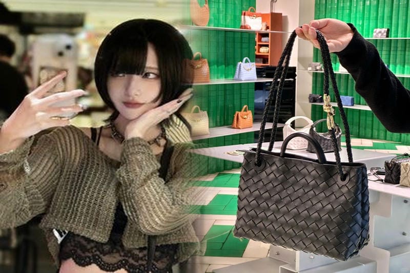 アイビーイントレッチオリュージョントート！ボッテガ ヴェネタの芸術的バッグ