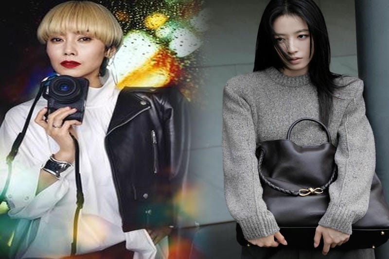 ボッテガ ヴェネタ イントレ チャート ショルダー バッグ