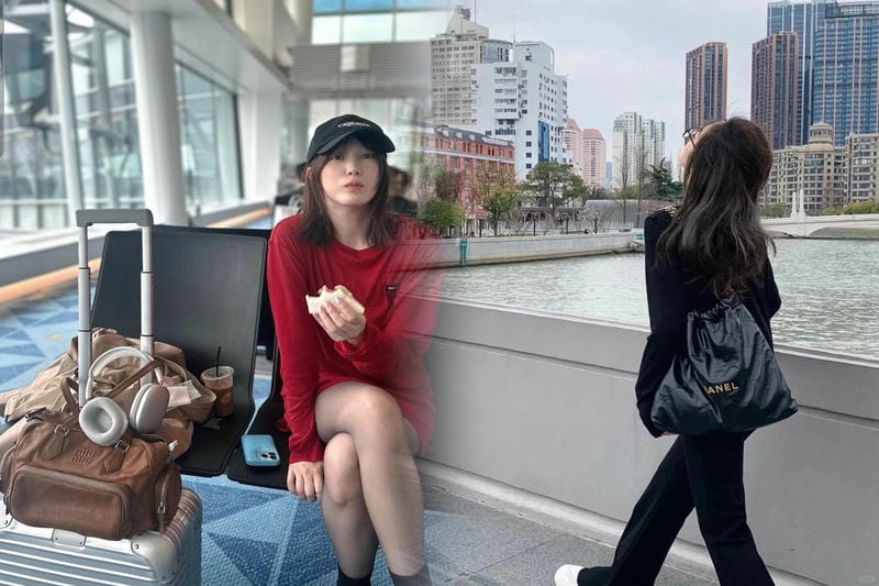 シャネルっぽいマークポーチ｜おしゃれなシャネル風ロゴポーチ