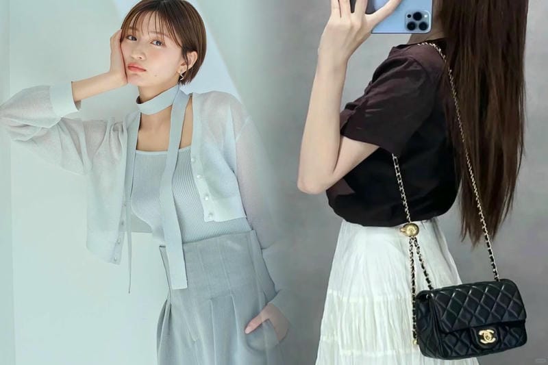 黒シャネルショルダーバッグ｜おしゃれなコーディネート術公開