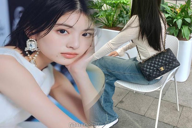 マスルガブリエルは、なめらかな新しいショルダーバッグをデビューします