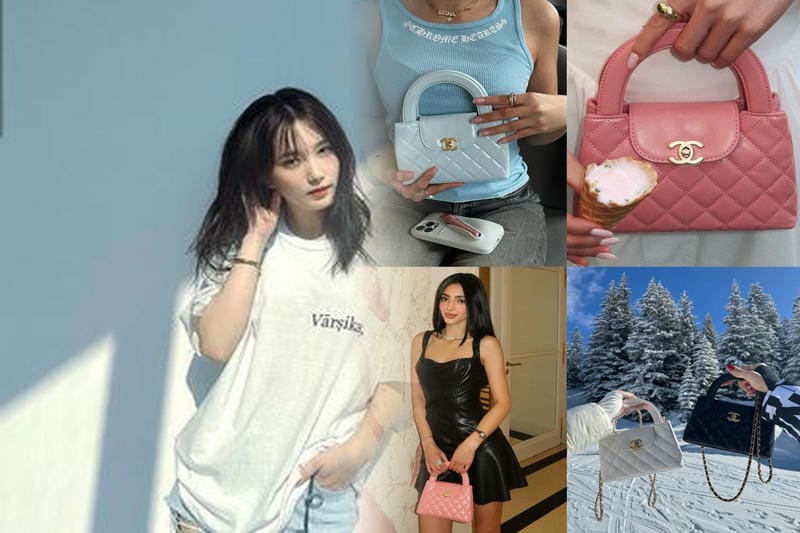 シャネルの新しい紫色のCCフィリグリーフラップバッグから始めましょう