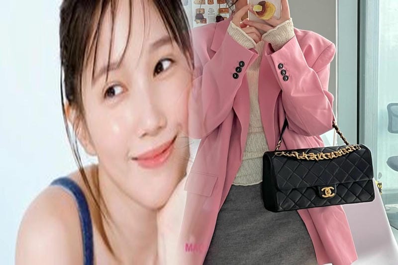 シャネル グレー バッグ