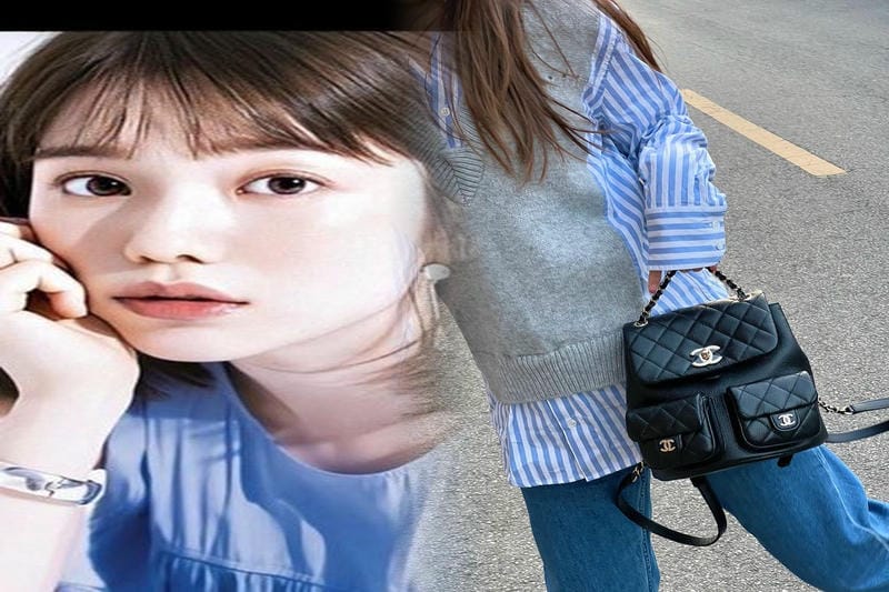 シャネルのキルティングモチーフのバッグ