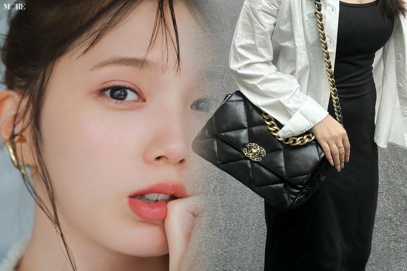 シャネルっぽいマークポーチ｜おしゃれなシャネル風ロゴポーチ