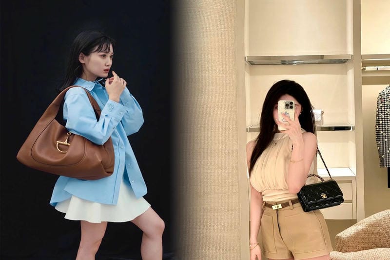 シャネル布地トートバッグ