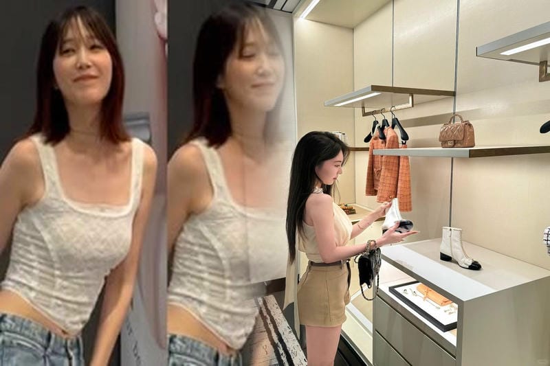 シャネルブラックゴールドカーフスキンレボーイミディアム