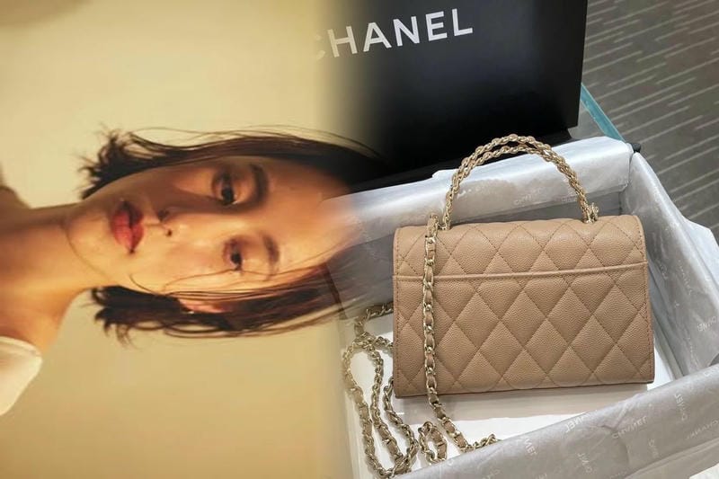 chanel キャビア スキン バッグ