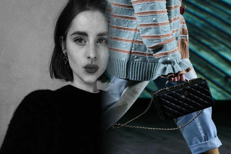 シャネル 巾着 ショルダー バッグ