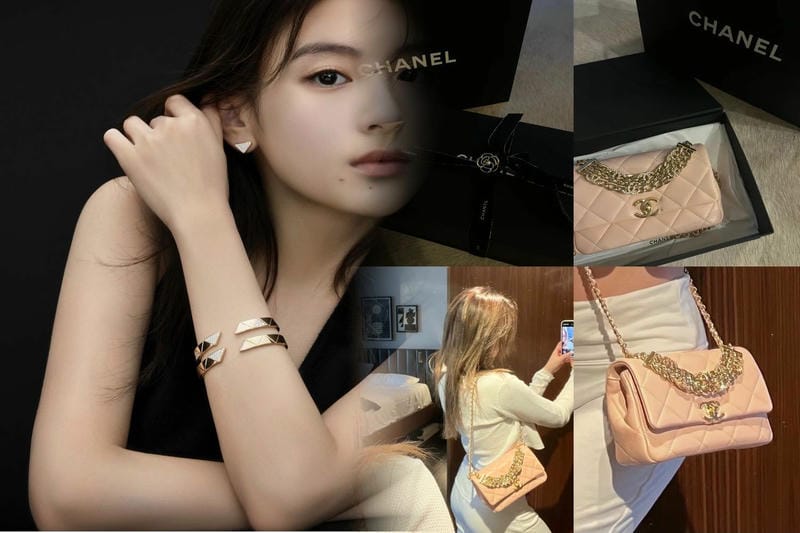 chanel キャビア スキン バッグ