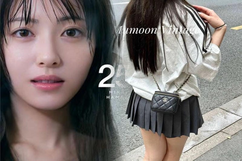 シャネル化粧ポーチ ブラシ付き｜メイク直しに便利なブラシ付きポーチ