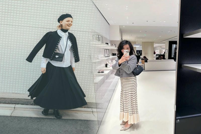 ココマーク付きポーチで魅せる高級感｜シャネルのエッセンスを小物で