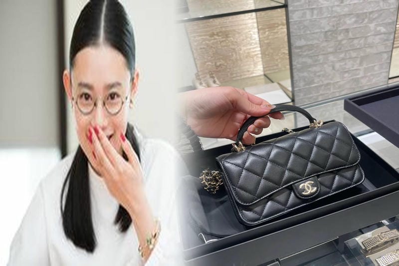 A4サイズのシャネルバッグでビジネスシーンもおしゃれに！