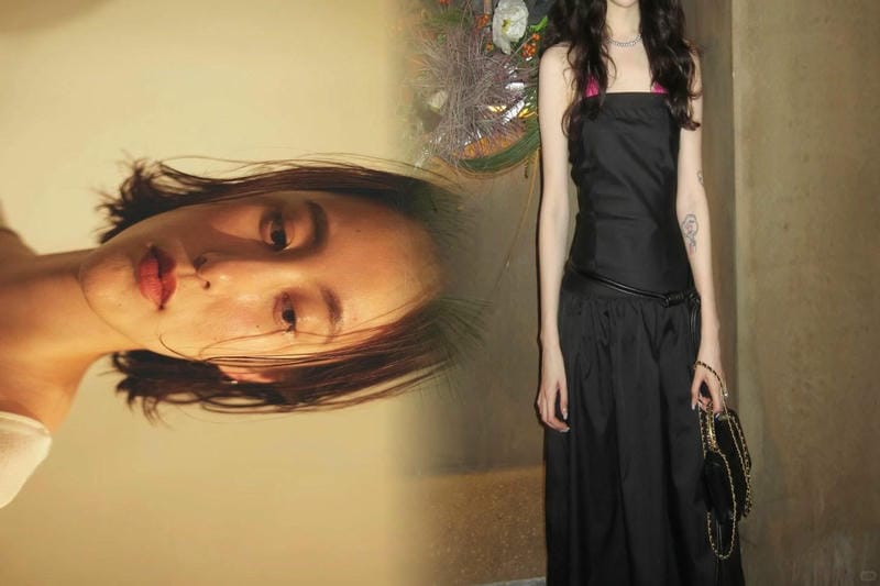 シャネル ツイード バッグ ピンク