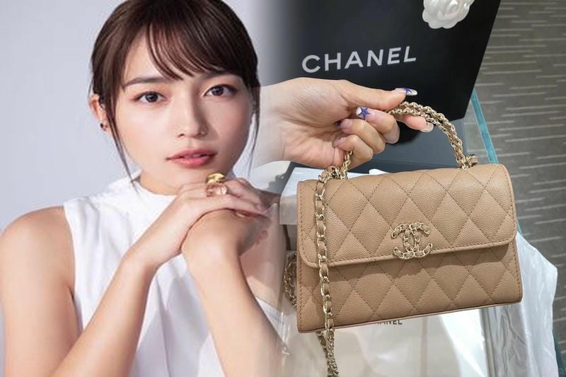 シャネル カメリア チェーン バッグ