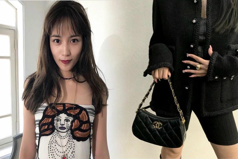 chanel トート バッグ 中古