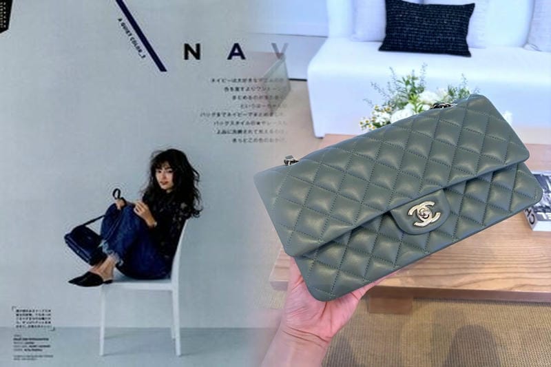 シャネル キャビア スキン ショルダー バッグ