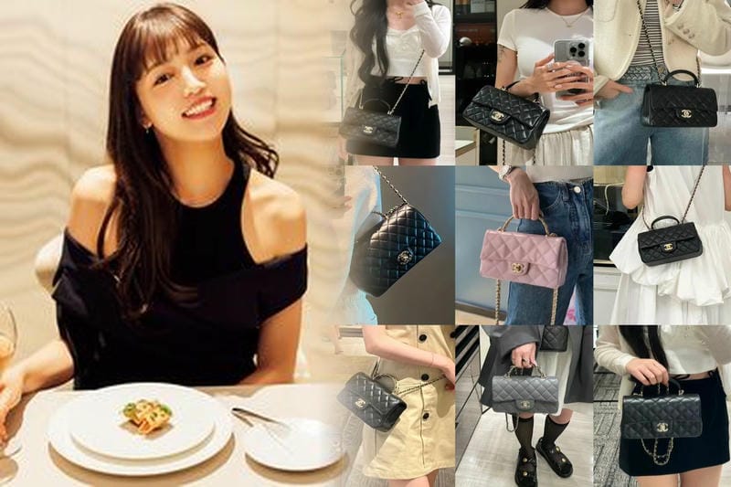 キルティング巾着バッグの使い方：シャネルのおすすめスタイル