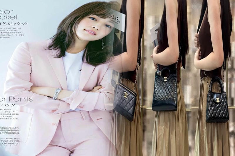 シャネル カメリア チェーン バッグ