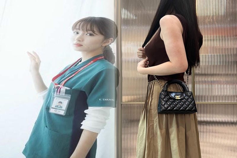 シャネル トップ ハンドル フラップ バッグ