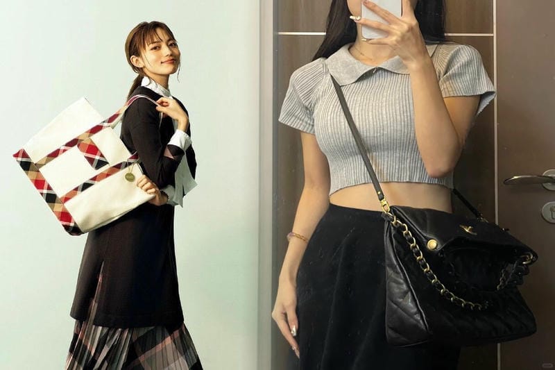 マスルガブリエルは、なめらかな新しいショルダーバッグをデビューします