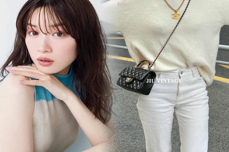 chanel デニム バッグ