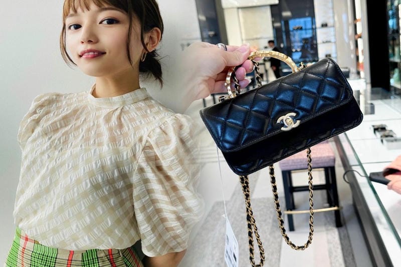 ダブルチェーンが魅力！シャネル マトラッセバッグの新しい形