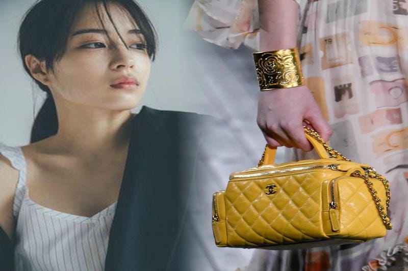 シャネルっぽいマークポーチ｜おしゃれなシャネル風ロゴポーチ