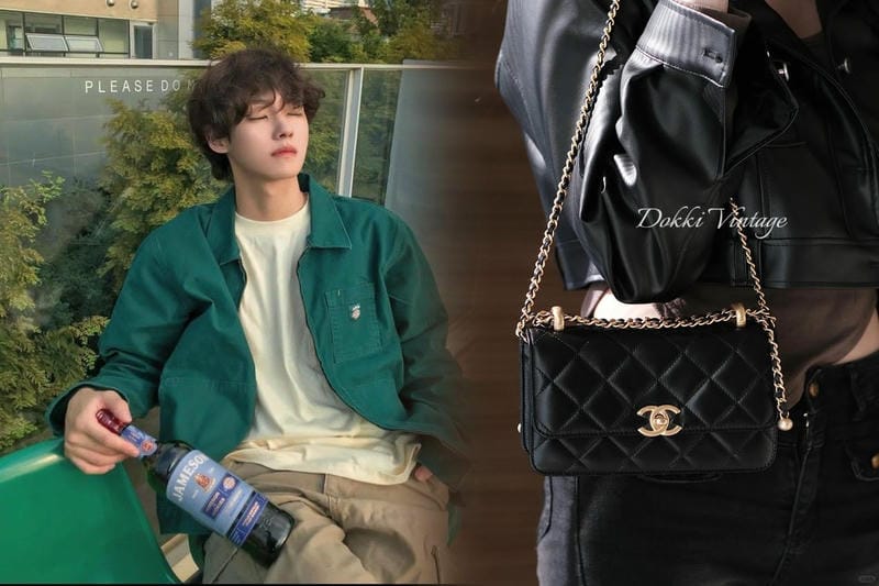 chanel トート バッグ キャンバス