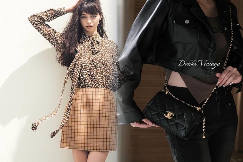 シャネル v ステッチ ショルダー バッグ