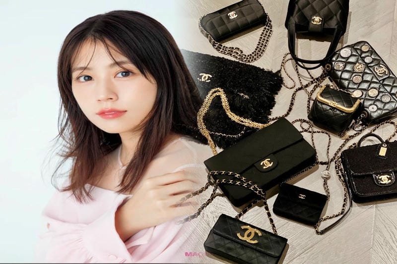 黒シャネルショルダーバッグ｜おしゃれなコーディネート術公開