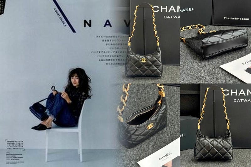 シャネル デニム ショルダー バッグ