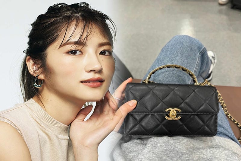 chanel ドーヴィル トート バッグ