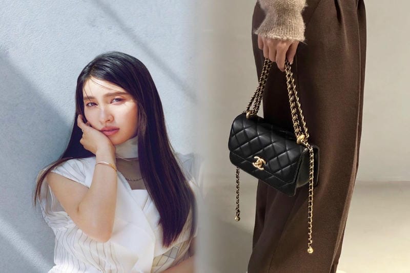 chanel カンボンライン トート バッグ