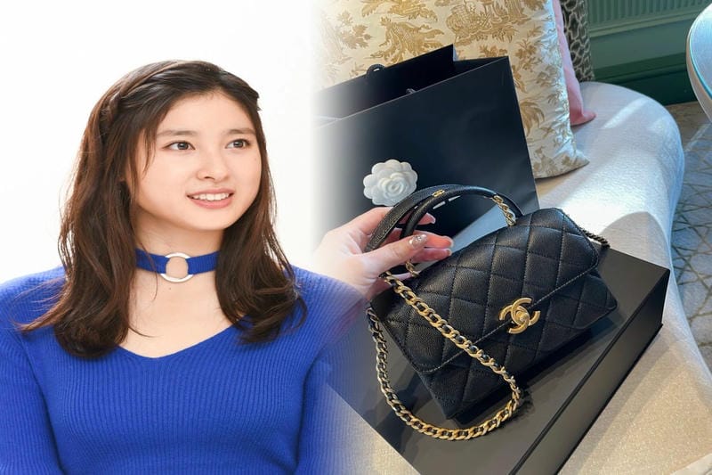 シャネル キャビア スキン ショルダー バッグ