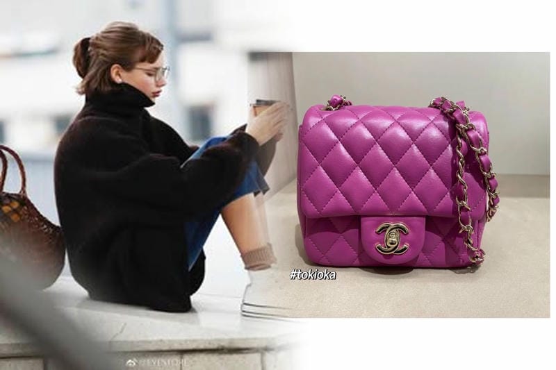 シャネル ショルダー バッグ キャビア スキン